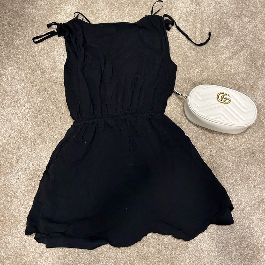 Tiny Black Romper